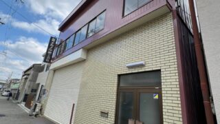 平野区 ナガノ印刷工芸社様 外壁塗装工事 日本ペイントファインウレタンU100 2液 調色