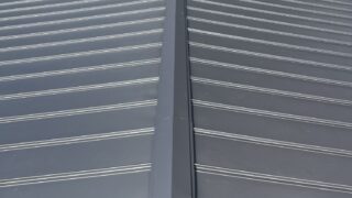 富田林市　Y様邸　屋根嵩上げ工事　ガルバリウム鋼板立平葺き　後半