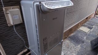松原市　M様邸　給湯器交換工事　リンナイ製　給湯暖房熱源機RVD-E2405AW2-1（C)