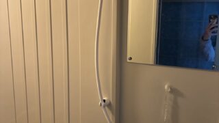 阿倍野区　賃貸住宅の換気扇（Panasonic　FY-20P6）と浴室水栓（SANEI　SK11-W-13）の交換工事