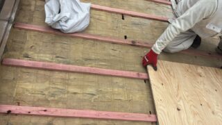 松原市 N様邸 屋根葺き替え工事(福泉工業シルキーGⅡ)及びベランダウレタン塗膜防水工事-屋根工事編ー